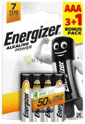  Energizer Power Alkli Mikro Elem AAA B3+1