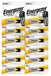  Energizer Power Alkli Mikro Elem AAA Kartella B12