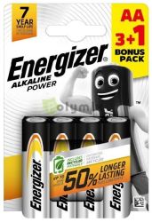  Energizer Power Alkli Ceruza Elem AA B3+1