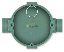  Aling-conel fi60-as szereldoboz - egyszeres takarfedlhez ,40 mm mlysg, 80 mm-es tvolsgra