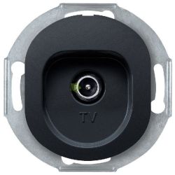  Aling-conel EON fedkeret-mentes TV antenna aljzat, egyedi rendszerekhez, soft-touch fekete