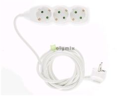  Entac Eloszt 3 Foglalat 1,5m 3G1,5