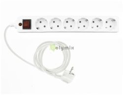  Entac Eloszt 6 Foglalat Kapcsolval 1.8m 3G1.5 Tlfesz.vdelemmel
