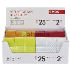  EMOS EMOS ntapads fnyvisszaver szalag  25/2 12db, box