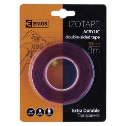  EMOS Akril ktoldal ragasztszalag 18mm/3m