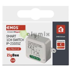  EMOS GoSmart kapcsolmodul IP-2103SZ, ZigBee, 1 csatorns (nem ignyel N vezetket)