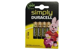  Duracell SIMPLY alkli mikroceruzaelem C/4