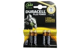  Duracell PLUS POWER alkli mikroceruzaelem C/4