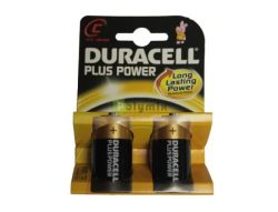  Duracell PLUS POWER alkli baby elem C/2