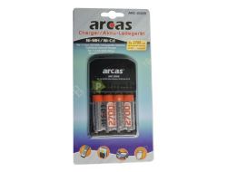  Arcas Ni-Mh akkumultor tlt + 4db 2700mAh ceruza akku