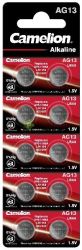  Camelion 157 AG13 LR44 alkli gombelem 0% HG C/10