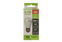  TRIXLINE 8W-E27 G45 kisgmb LED izz 4200K