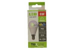  TRIXLINE 8W-E14 G45 kisgmb LED izz 4200K