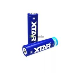 XTAR 18650 Li-ion akku vdelemmel, 2200mAh