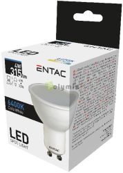  Entac LED Spot Wide Angle GU10 4W CW 6400K