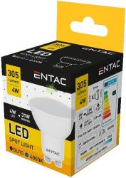  Entac LED Spot Wide Angle GU10 4W NW 4000K