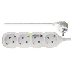  EMOS 04-1,5m 4 foglalatos 1,5m-es eloszt 3x1mm2