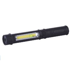  EMOS szerellmpa 3W + 1 COB LED fekete