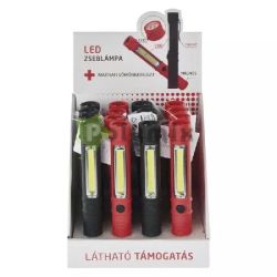  EMOS szerellmpa 3W + 1 COB LED fekete