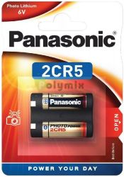  Panasonic 2CR5 ltium elem C/1