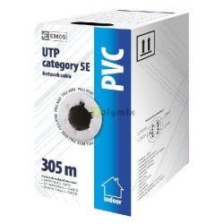  EMOS UTP adatkbel CAT5 PVC Basic 305m