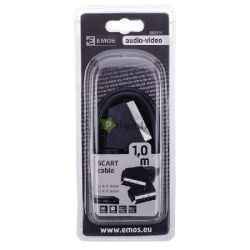  EMOS Scart kbel 1m HIGH SPEED