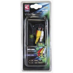  EMOS AV kbel 3RCA -3RCA 1,5m