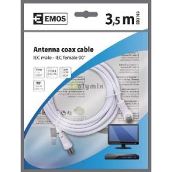  EMOS Antenna koax kbel 90 3,5m