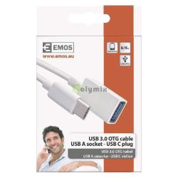  EMOS USB kbel 3.0 A/F - C dug OTG 15cm