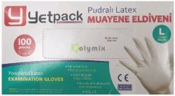  TRSK Latex gumikeszty 100db mret: L