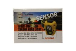  TRIXLINE 3W LED+COB LED szenzoros fejlmpa TRC253