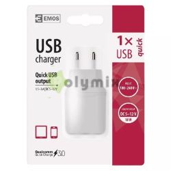 EMOS Univerzlis USB tlt QUICK 3A (18W)