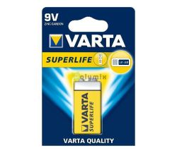  Varta 9V 6F22 Super Heavy Duty C/1 fltarts elem