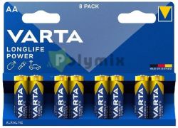  Varta LR6 Longlife Power ceruza C/8 tarts elem