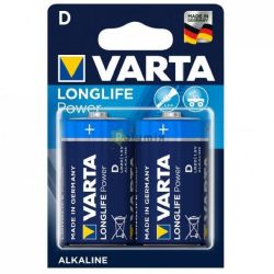 Varta LR20 Longlife Power glit C/2 tarts elem