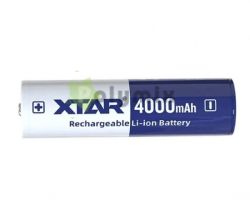  XTAR 18650 Li-ion akku vdelemmel, 4000mAh