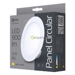  EMOS LED panel 12W bepthet kr forma 3000K IP20