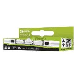  EMOS 80W-78mm R7S ECO lineris halogn izz