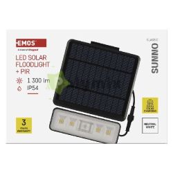  EMOS LED SOLAR REFLEKTOR SUNNO 1300LM IP54 NW