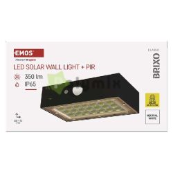  EMOS EMOS LED lmpatest BRIXO PIR, 350lm IP65 termszetes fehr