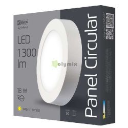  EMOS LED panel 18W falon kvli kr forma 3000K IP20