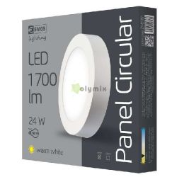  EMOS LED panel 24W falon kvli kr forma 3000K IP20