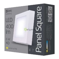  EMOS LED panel 6W falon kvli ngyzet forma 3000K IP20