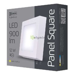  EMOS LED panel 12W falon kvli ngyzet forma 3000K IP20