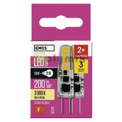  EMOS LED izz Classic JC / G4 / 1,9 W (21 W) / 200 lm / meleg fehr