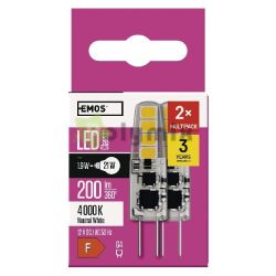  EMOS LED izz Classic JC / G4 / 1,9 W (21 W) / 200 lm / termszetes fehr